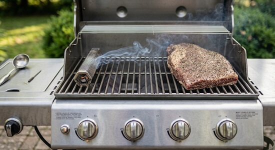 smoking on a propane grill | how to turn your propane grill into a smoker | turning your propane grill into a smoker